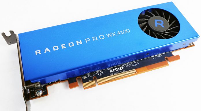 AMD Radeon PRO WX 4100 Review of a Low Power GPU AMD Radeon PRO WX4100