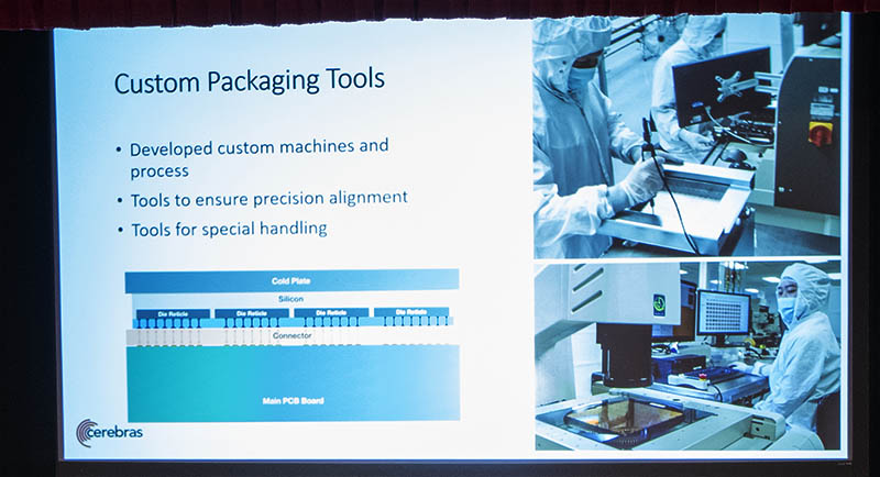 Cerebras Wafer Scale Engine Tooling