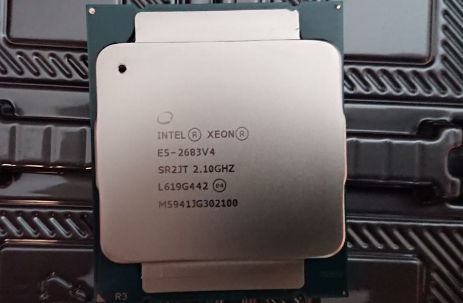 Counterfeit Intel Xeon E5 2683 V4 Closer