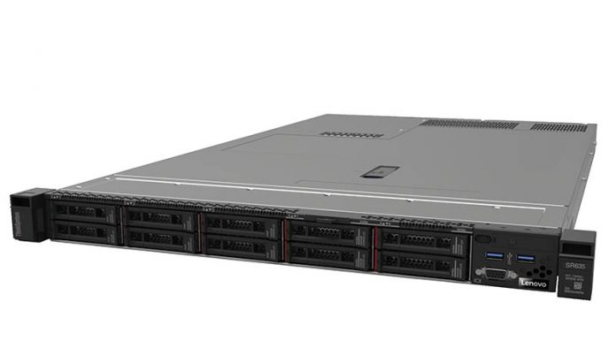 Lenovo AMD EPYC 7002 Servers Make a Splash Lenovo ThinkSystem SR635 Front
