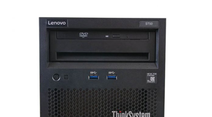 Lenovo ThinkSystem ST50 Review Lenovo ThinkSystem ST50 Cover