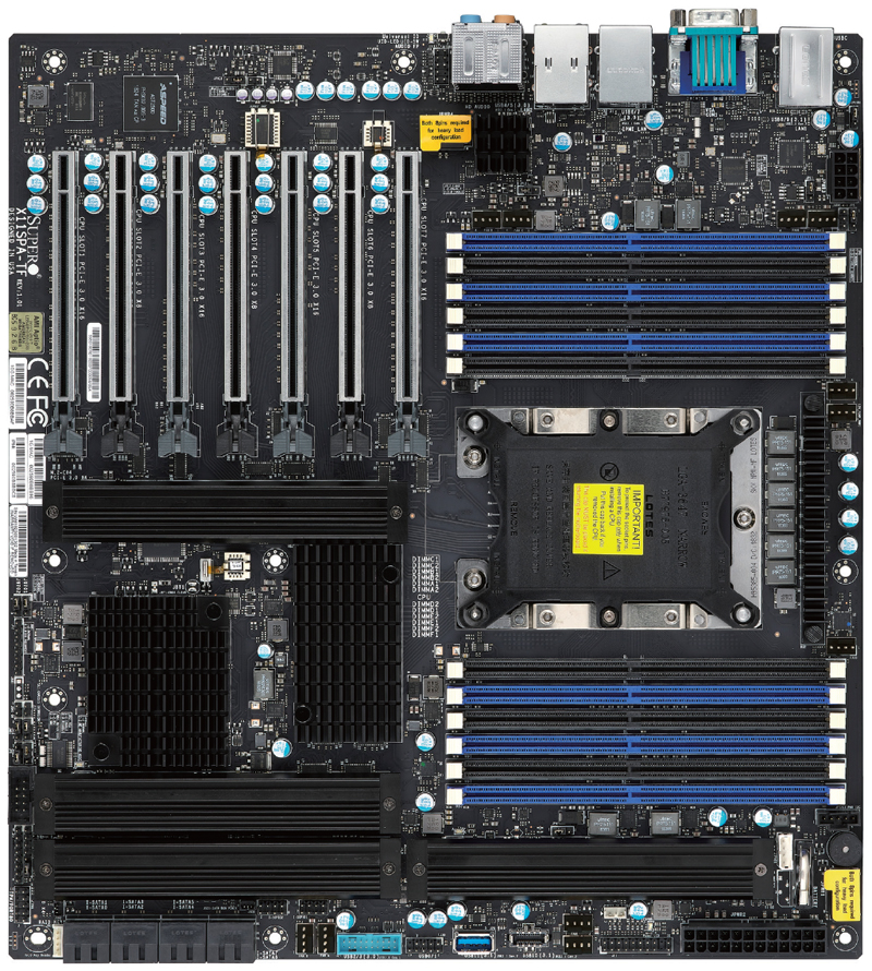 Supermicro X11SPA-T Motherboard Review An Intel Xeon W-3200 