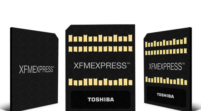 Toshiba XFMEXPRESS Compact Removable Storage Launched Toshiba XFMEXPRESS 3 View STH Cover