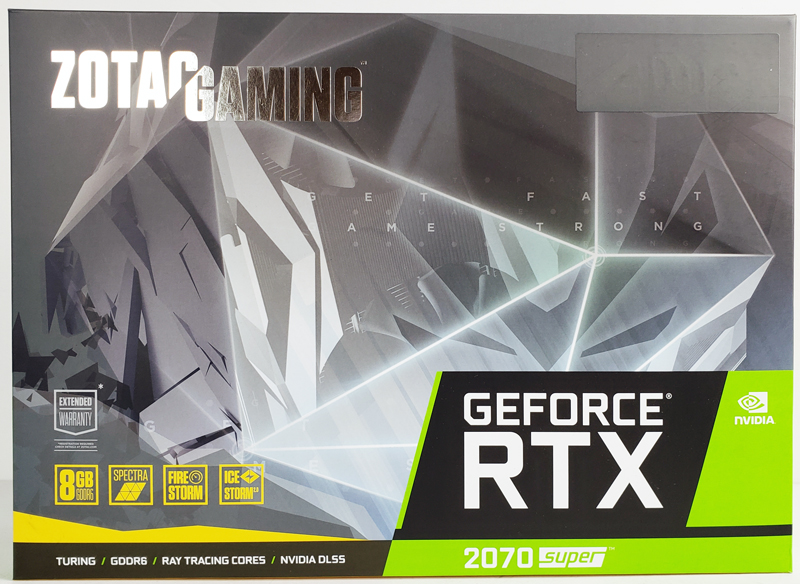 ZOTAC RTX 2070 SUPER Box Front