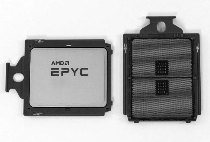 AMD EPYC 7002 Top And Bottom Cover BW