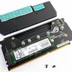 ASUS ROG Dominus Extreme ROG DIMM2 Module Installing NVMe Drive