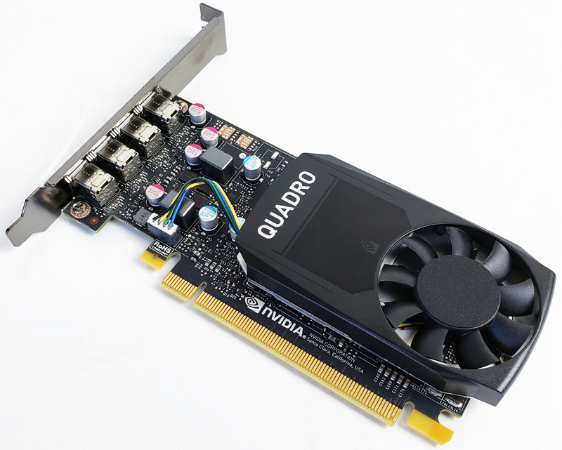 Villain bruge momentum NVIDIA Quadro P620 Low Profile, Low Power Graphics Card Review