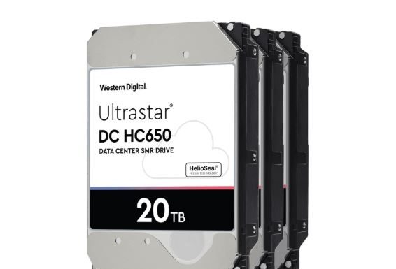Western Digital Volume Production of 18TB and 20TB Drives in 2020 WD Ultrastar DC HC650 20TB