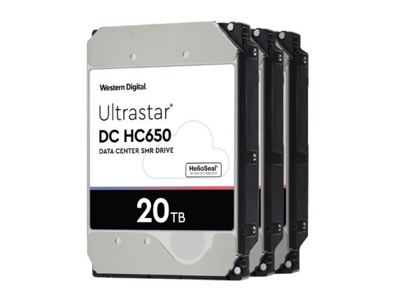 WD Ultrastar DC HC650 20TB