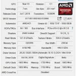 AMD Radeon RX 5700 XT GPUz