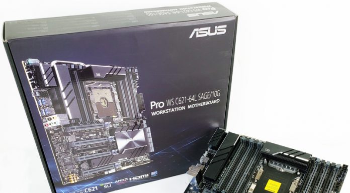 ASUS Pro WS C621-64L SAGE/10G Xeon W-3200 Review ASUS Pro WS C621 64L SAGE 10G