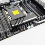 ASUS Pro WS C621 64L SAGE 10G Right Motherboard Edge