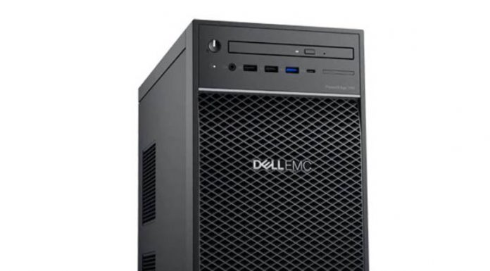 Dell EMC PowerEdge T40 Tower Server First with Intel Xeon E-2200 Dell EMC PowerEdge T40 Hero