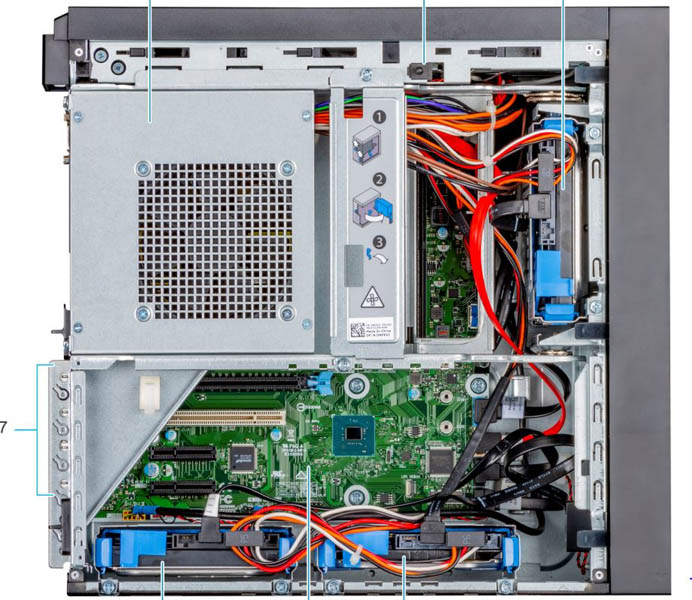 Dell EMC PowerEdge T40 Internal Labeled