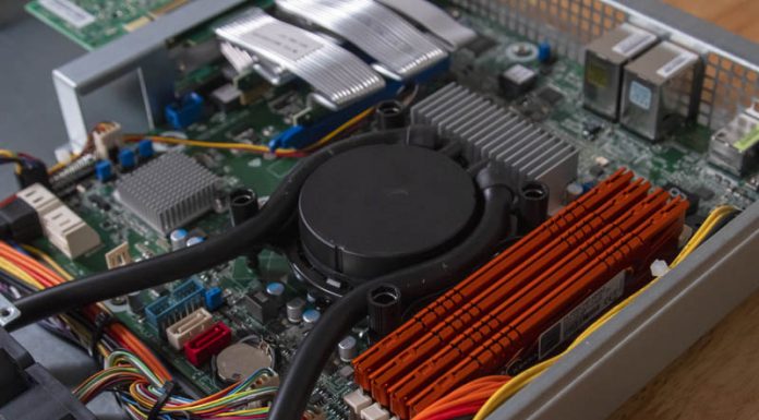 ICC Vega R-116i Review An Overclocked 5GHz Watercooled HFT Server ICC Vega R 116i RAM And Cover