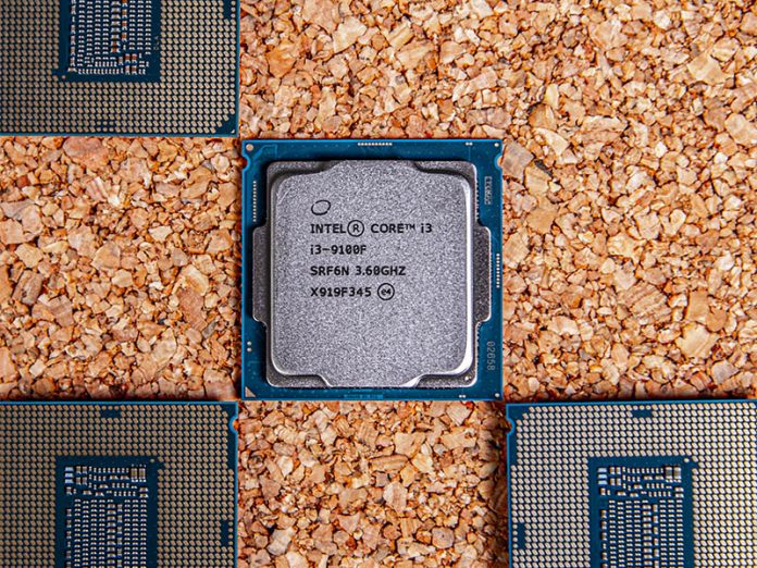 Intel Core I3 9100F Cover Photo