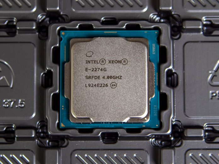 Intel Xeon E 2274G Cover