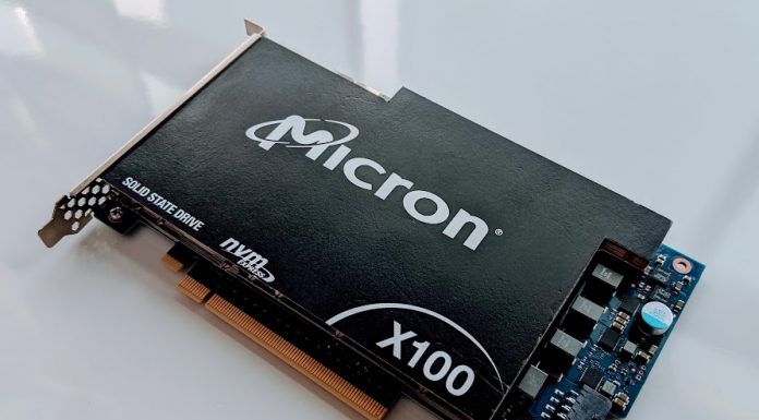 Micron X100 3D XPoint PCIe x16 NVMe SSD Micron X100 Cover
