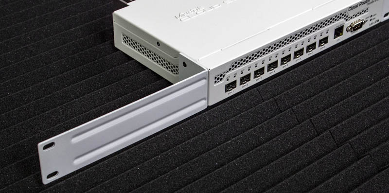 MikroTik CRS309 1G 8S Plus Long Side Rackmount Arm