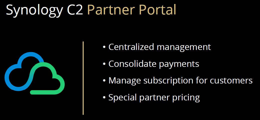 Synology C2 Partner Portal At Synology 2020