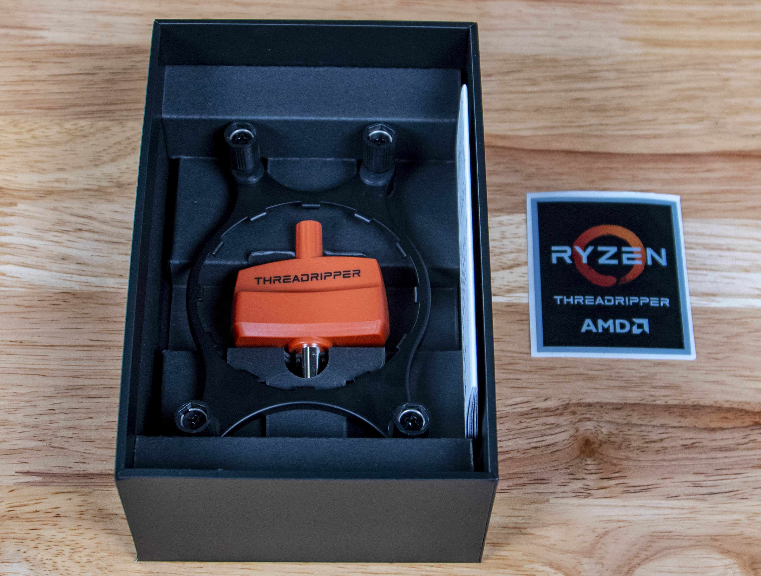 AMD Ryzen Threadripper 3970X And 3960X Additional Box Contents