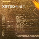 ASRock Rack X570D4I 2T Tag Close At SC19
