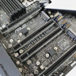 ASUS ROG Zenith II Extreme M.2 Ports