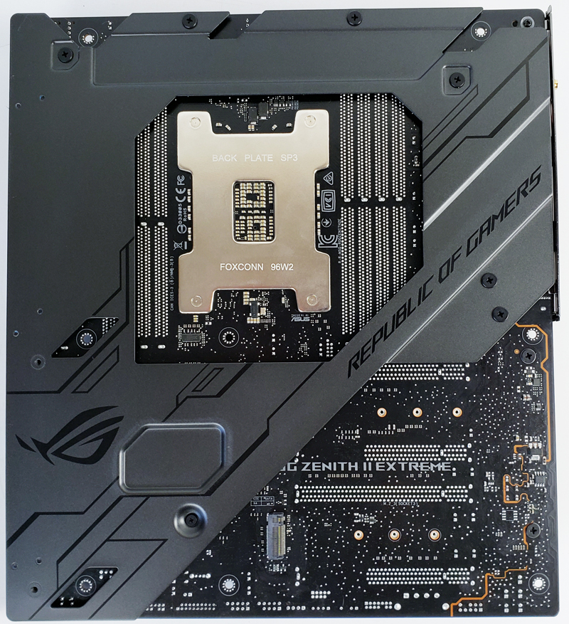 ASUS ROG Zenith II Extreme Motherboard Back