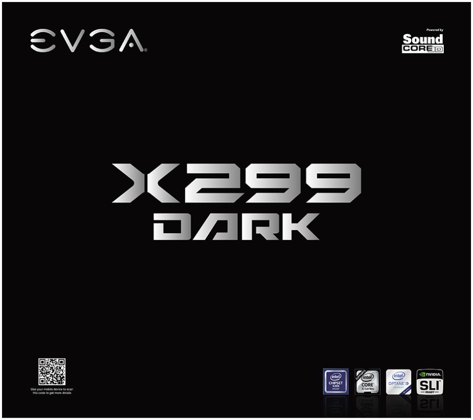 EVGA X299 Dark Box Front