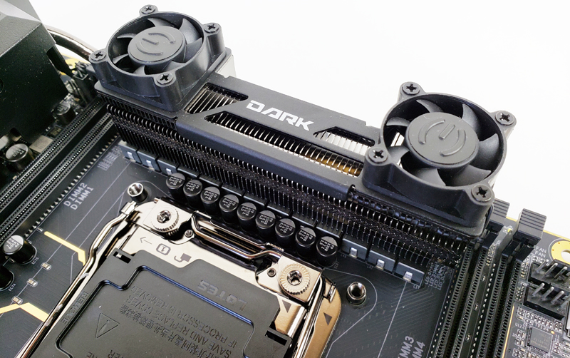 EVGA X299 Dark Power VRM Heat Sink