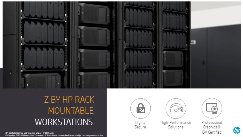 HP Z By HP Rack Mountable Workstations