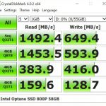 Icy Dock ToughArmor MB601M2K 1B Intel Optane SSD 800P 58GB
