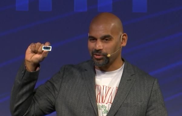 Intel AI Summit 2019 Nervana NNP-T NNP-I and Keem Bay Intel AI Summit 2019 Naveen Rao With NNP I