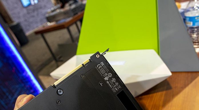 NVIDIA PG150 Passively Cooled RTX 2080 Ti Spotted at SC19 NVIDIA PG150 RTX 2080 Ti Passively Cooled GPU