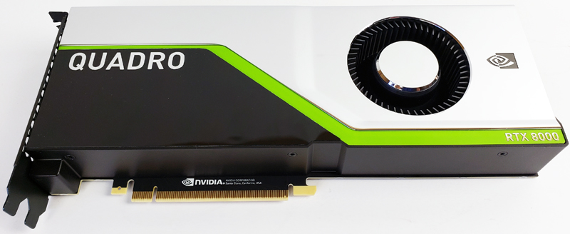 NVIDIA Quadro RTX 8000 Top