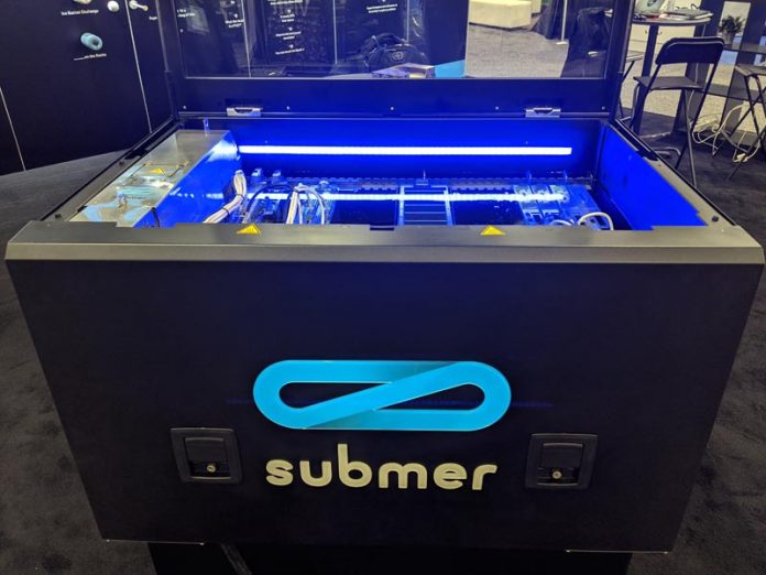 Submer Immersion Cooling Outside Tank