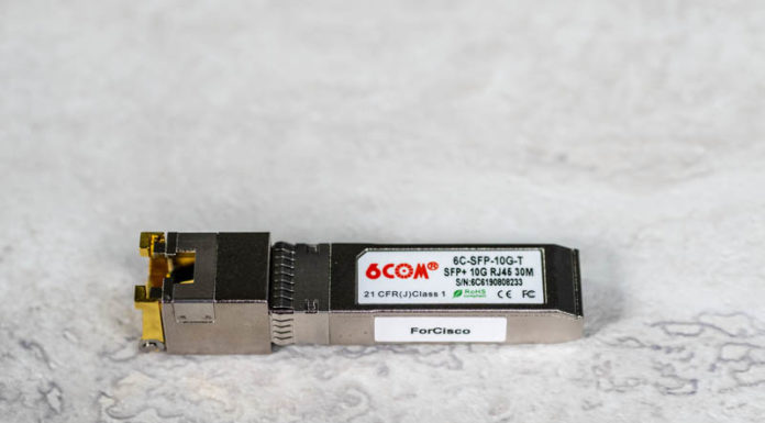 6COM 6C-SFP-10G-T 10Gbase-T Adapter Review 6COM 6C SFP 10G T Cover