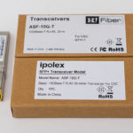 HiFiber And Ipolex ASF 10G T Side By Side With Box