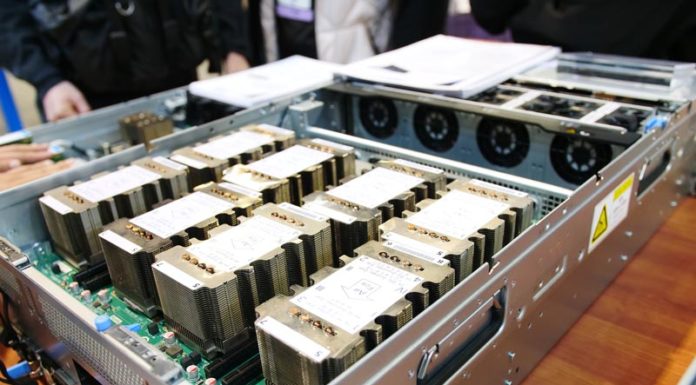 IDC 4Q19 Quarterly Server Tracker Dell Sinks Inspur and Lenovo Surge Inspur FP5468G2 With 8x Tesla V100 Base Board