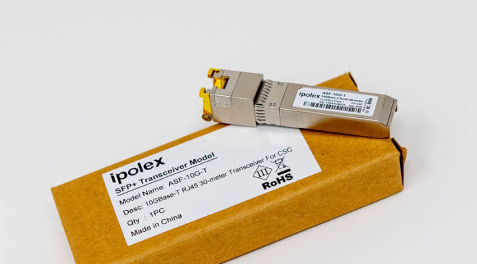 Ipolex ASF-10G-T and SFP-10G-T-S Review 10Gbase-T and Nbase-T Adapter Ipolex ASF 10G T Cover On Box