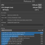 Lenovo ThinkCentre M90n Nano Cinebench R20