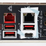 MSI Creator TRX40 Back IO Ports