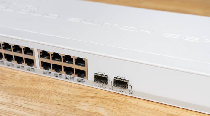 MikroTik CRS326-24G-2S+RM Review Inexpensive 24 Port 1GbE Switch MikroTik CRS326 24G 2S+RM Cover
