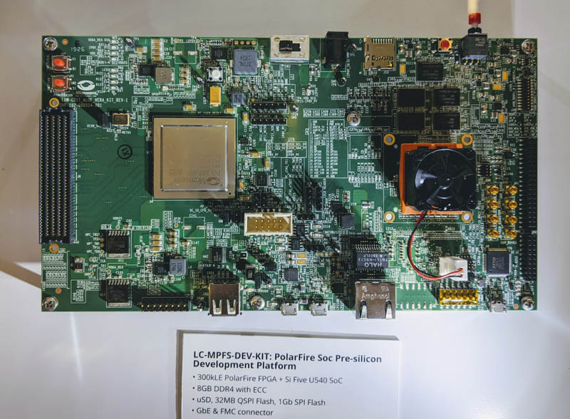 RISC V Summit 2019 MicroSemi PolarFire Plus SiFive U540