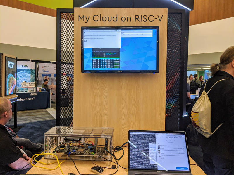 RISC V Summit 2019 WD Showing Updated My Cloud On RISC V