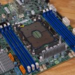 Supermicro X11SPM TPF CPU Socket And DIMMs
