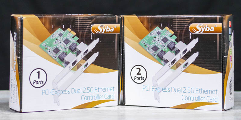 Syba PCI Express Dual 2.5G Etherenet Controller Card Boxes