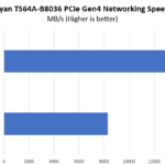Tyan Transport SX TS65A B8036 PCIe Gen4 100GbE Network Performance