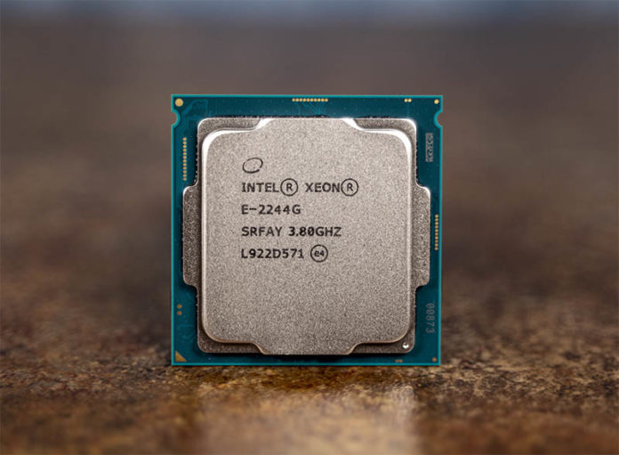 Intel Xeon E 2244G Cover