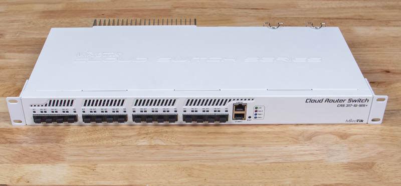 MikroTik CRS317 1G 16S+RM Front